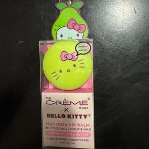 The Crème Shop x Hello Kitty Macaron Lip Balm - Juicy Pear